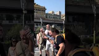 Lascialo lì 🤣 #bushmanprank #funnyvideos #funny