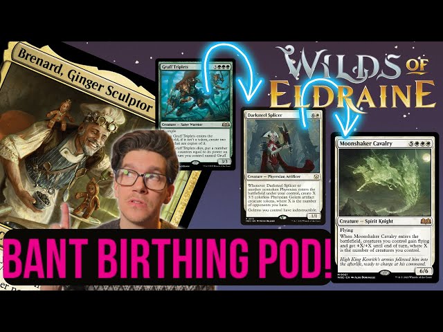 mtg brenard ginger sculptor commander deck Brenard, (Commander: Wilds of Eldraine) Each creature you control thats a Food or a Golem gets +2/+2 and has trample Unique Golem-Generating Commander is an