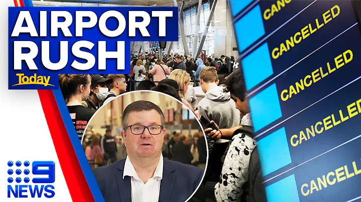 Airport chaos set to peak as school holidays end | 9 News Australia - DayDayNews