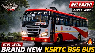 🔥 BRAND NEW KSRTC BS6 BUS HEAVY DRIVING IN BUSSID | BUS SIMULATOR INDONESIA | BUSSIN #bussidmods  screenshot 2