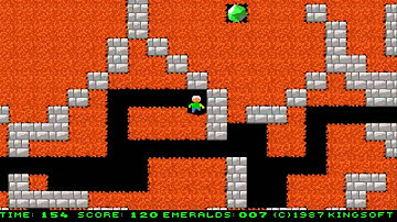 AMIGA EMERALD MINE I EMERALDMINE 1 PROBLEM BOULDER DASH BOULDERDASH