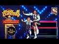 Soumit  sonali  lindy hop dance style  super dancer 4    4