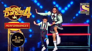 Soumit और Sonali क Lindy Hop Dance Style Super Dancer 4 सपर डसर 4