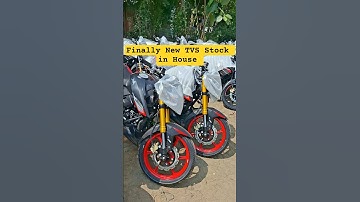Finally New TVS Stock in House #automobile #tvs #bike #shortsvideo #viralvideo