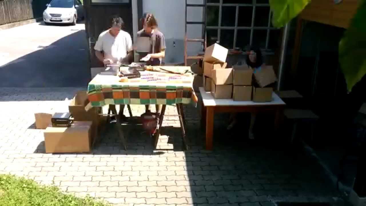 Packaging the Tracker boxes