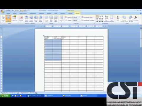 WORD tavi 20 operaciebi cxrilur monacemebtan