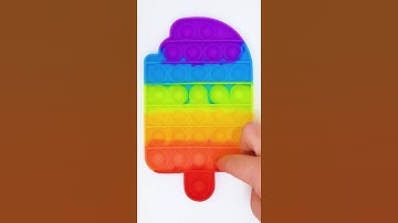 ASMR🌈Satisfying Pop It🌈Pop It Fidget Toy // Tingly Triggers, Tapping // Satisfying Video