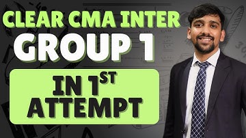 Clear CMA Inter in 1st Attempt with this strategy