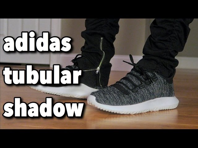 tubular shadow knit black