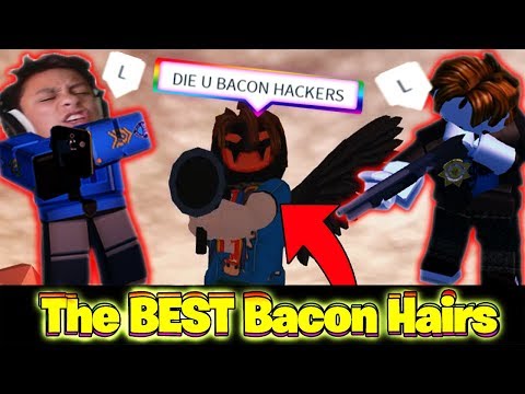 Best Bacon Hair Cops In Roblox Jailbreak - rich bacon hair vs overconfident cop roblox jailbreak youtube