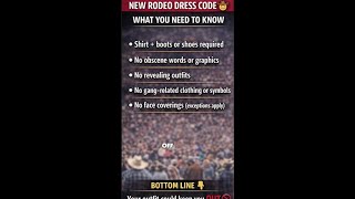 Houston Rodeo Updates Dress Code Policy During Final Week Of Rodeohouston