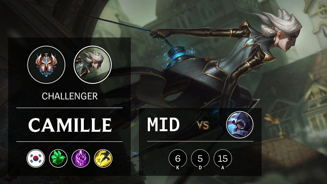 Camille Mid vs Talon - KR Challenger Patch 9.13