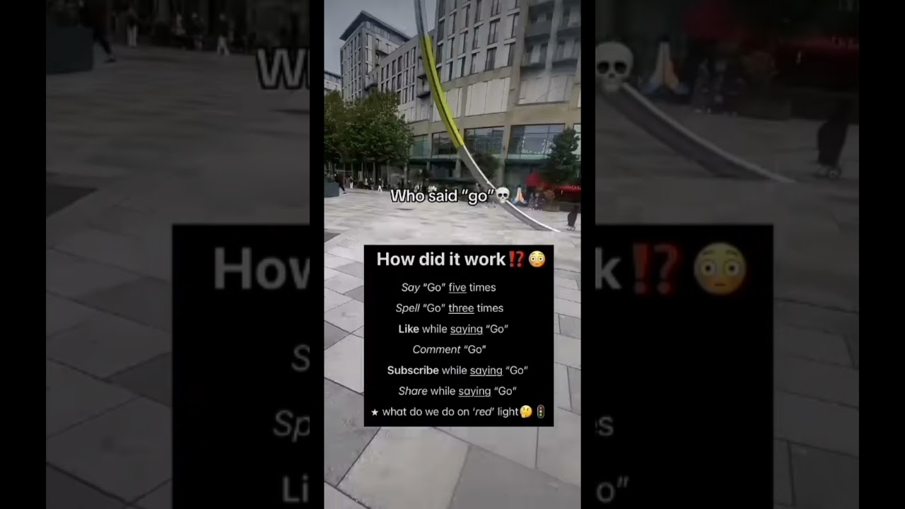 Did you also said "go"