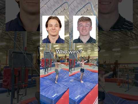 Two NCAA Champions Battle 🤛 #gymnastics #rings #calisthenics #strength #competition #olympics #ncaa