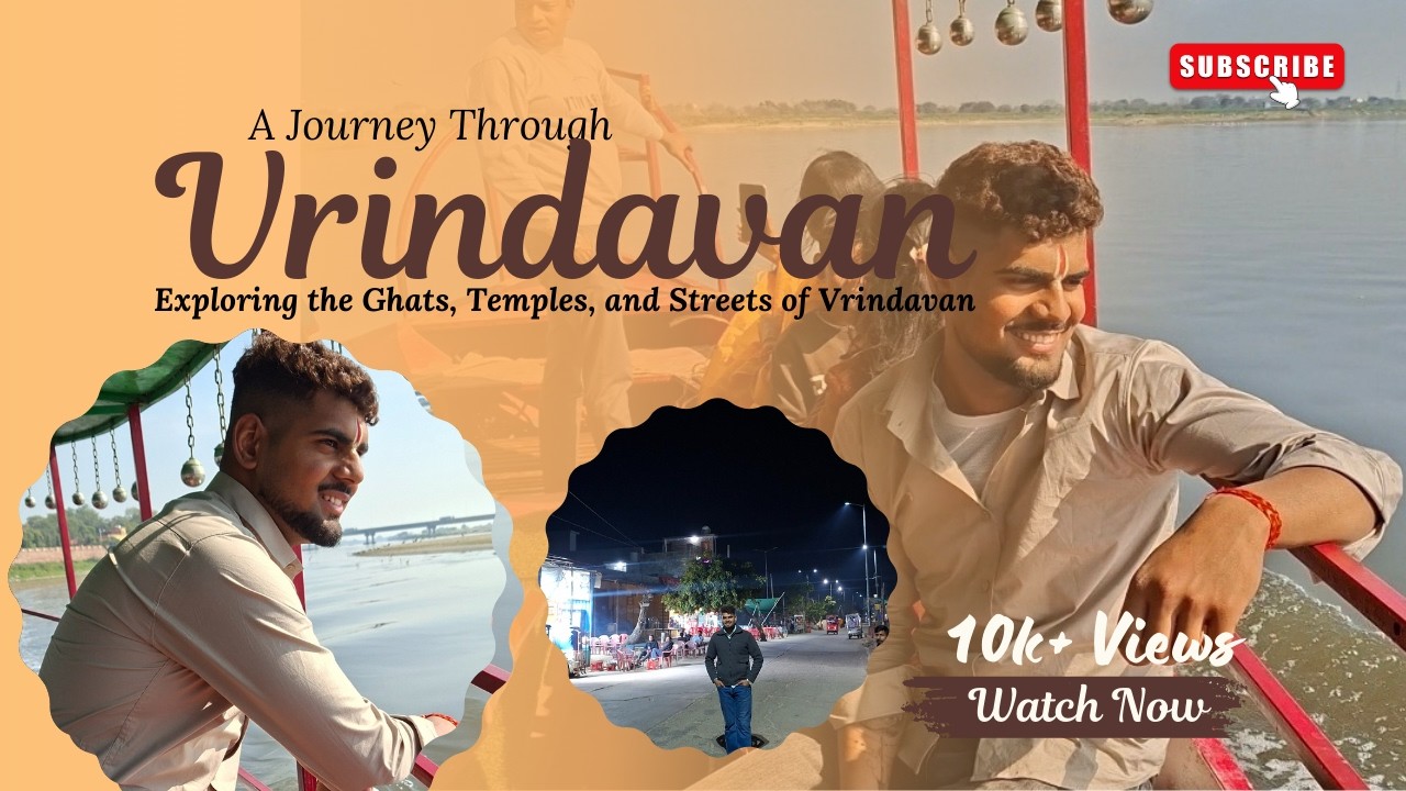 Kafi Samay Baad Moka Mila Haziri lgwane ka  🥹🤌   Govardhan , Gokul, Ramanreti , Vrindavan  🩵