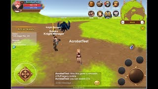 Unity3d mobile mmo mutiplayer test