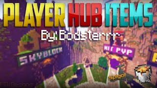 Minecraft Plugin Tutorial: Player Hub Items