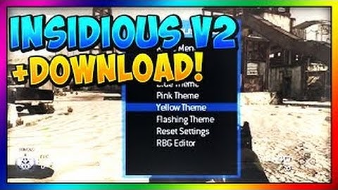 [MW2-1.14] Insidious v2 - SPRX Mod Menu!