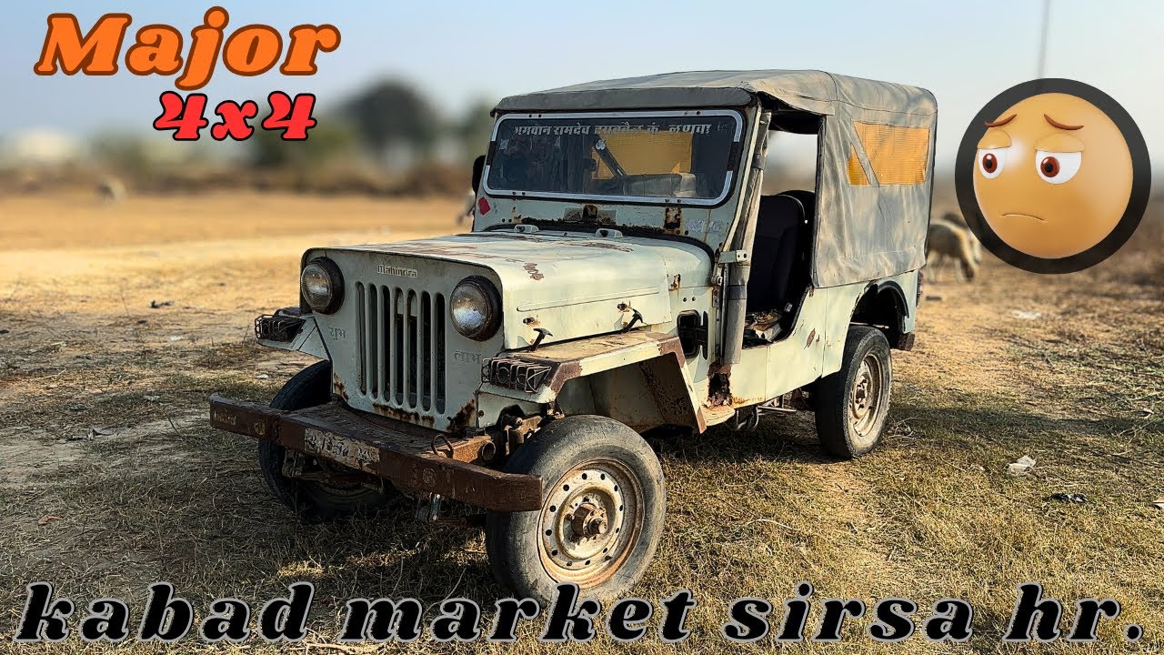Mahindra major jeep 4x4 