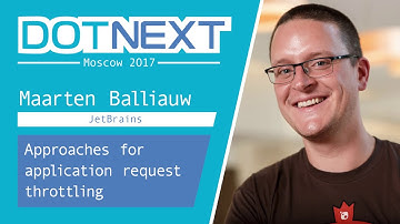 Maarten Balliauw — Approaches for application request throttling