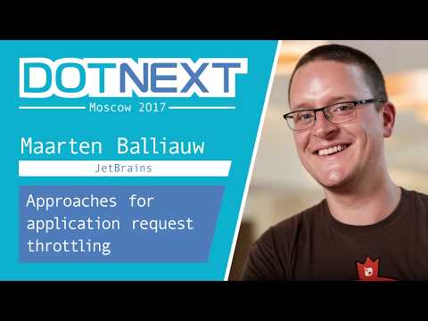 Maarten Balliauw — Approaches for application request throttling