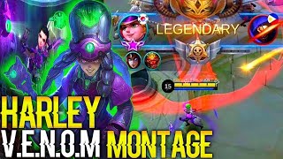 HARLEY V.E.N.O.M OCTOPUS MONTAGE S22 || MOBILE LEGENDS BANG BANG