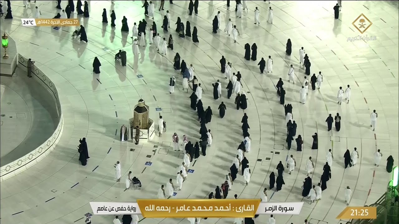 سورة الزمر بصوت القارئ أحمد محمد عامر