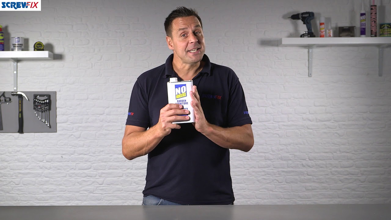 No Nonsense Garden Furniture Oil Clear 1Ltr Screwfix YouTube