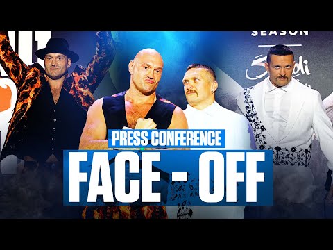 Tyson Fury REFUSES To Make Eye Contact With Oleksandr Usyk