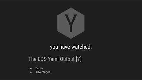 The Ethereum Data Service (EDS) - Human & Machine-Readable Yaml Output (blockchain pattern)