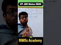 Matrix & Determinant : IIT-JEE Mains 2026 #as_sir #jeemains #rimscacademy #iitjee #jeemains #jee