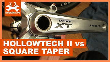 Hollowtech 2 vs Square Taper