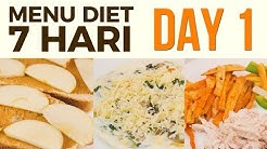 Cara Menurunkan Berat Badan Seminggu dengan Ikuti Pola Makan Ini | DAY 1| - Durasi: 3.45. 