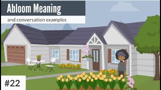 Abloom Meaning and example sentence || Learn English Vocabulary