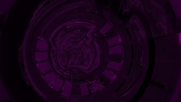 VJ Loop: SwirlyCircuitTube Magenta