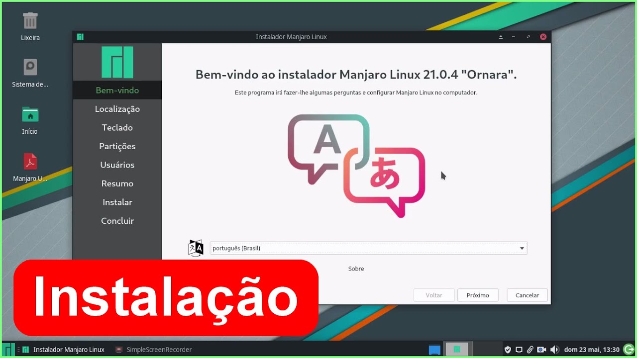 Instalação do Linux Manjaro em dual boot com Windows e outras distros ...