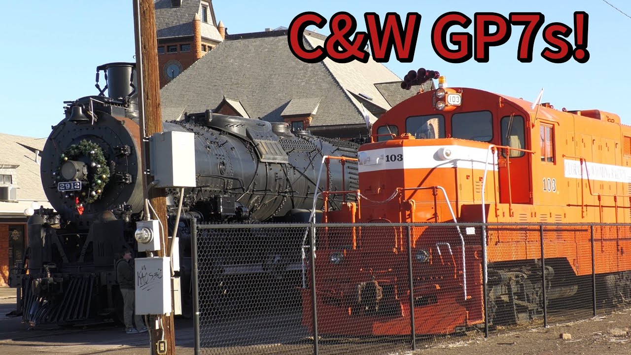 Railfan Day at the Pueblo Railroad Museum! | Colorado & Wyoming GP7’s in Action!