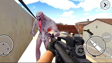 Zombie Evil Kill 7 Horror Escape - Fps Zombie Shooting Game - Android GamePlay #90