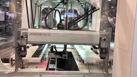 Macron Dynamics, Showing off the MGS TBG 12 at Automate 2019