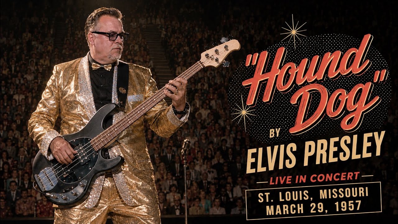 Elvis Presley - Hound Dog (Bass cover) thumbnail