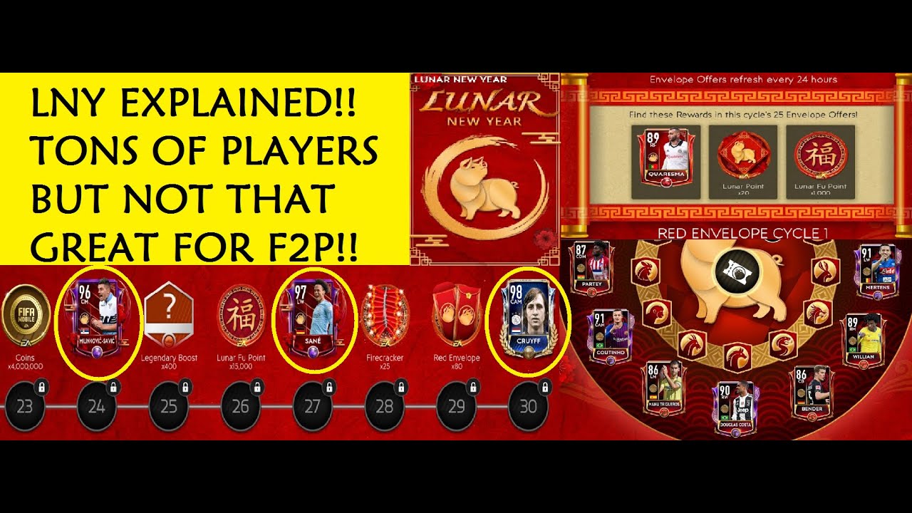✌ only 4 Minutes! ✌ Fifa Mobile 2019 Lunar New Year 9999 bit.ly/fut20coins