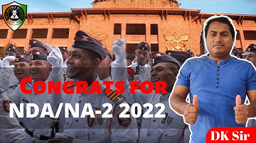 Spy Defence Academy Congratulates you for CRACKING NDA -2 2022 | NDA Written | CRACK NDA - 2 2022 |