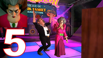 Scary Teacher 3D - Gameplay Walkthrough - ZNK Competition - Round 4 (iOS, Android)