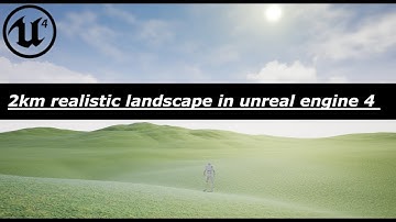 terreSculptor to UE4: realistic landscape in less than 10 min