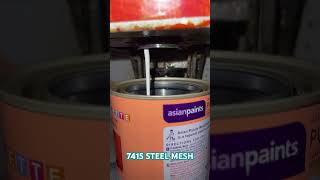 7415 STEEL MESH #asianpaints #machine #pu #pupaint