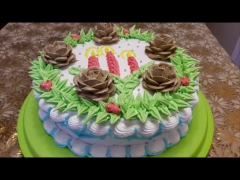 Новогодние Торты Из Крема Новогодние Торты Из Крема