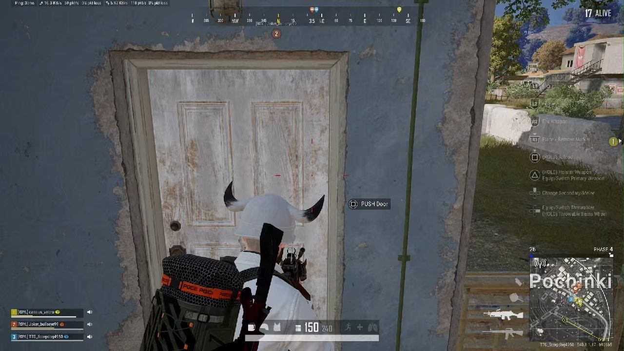 PUBG:21626 me n joke_bullseye99 n cassius_velcro wwcd #3