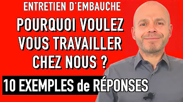 Pourquoi votre entreprise m'intéresse ?