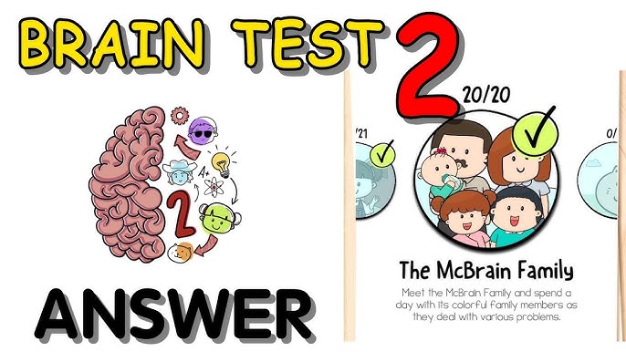 Brain Test 2 Answers (All Levels) 