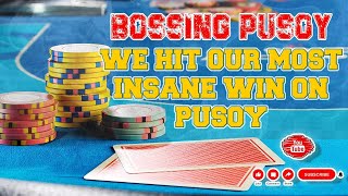 WE HIT OUR MOST INSANE WIN ON PUSOY #entertainment #pusoy #pokergame #pokerhand #poker #winningodds